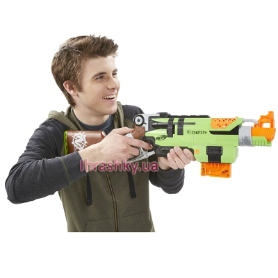 Помповое оружие - Бластер Слинг Фаер серии Зомби Страйк (A6563)#5