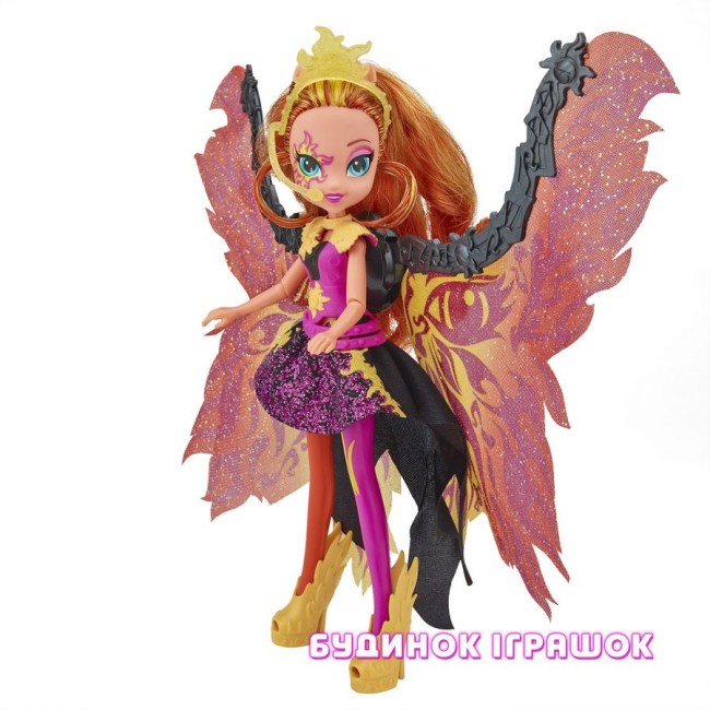 Куклы - Кукла пластмассовая Сансет Шиммер серия MLP EG Doll (B1041)#5