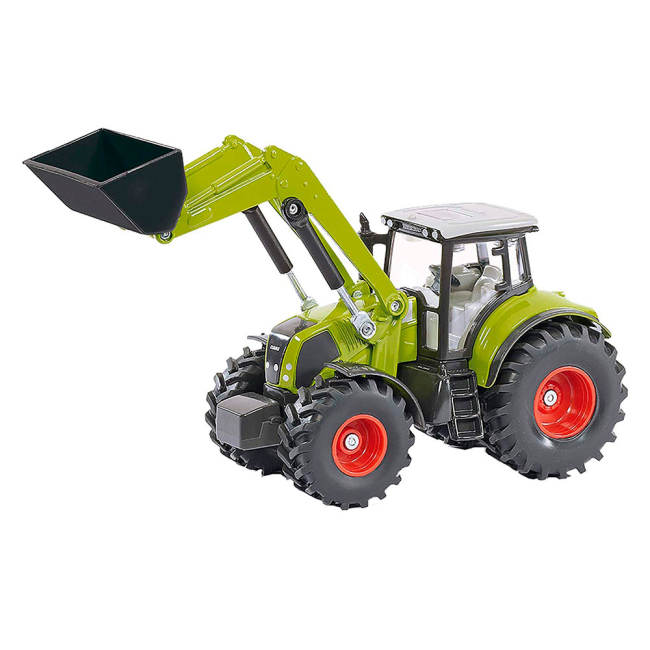 Транспорт и спецтехника - Игрушка Трактор-погрузчик c прицепом Siku (1949)#2