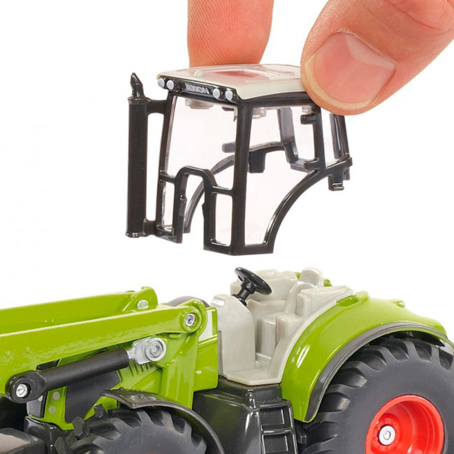 Транспорт и спецтехника - Игрушка Трактор-погрузчик c прицепом Siku (1949)#4