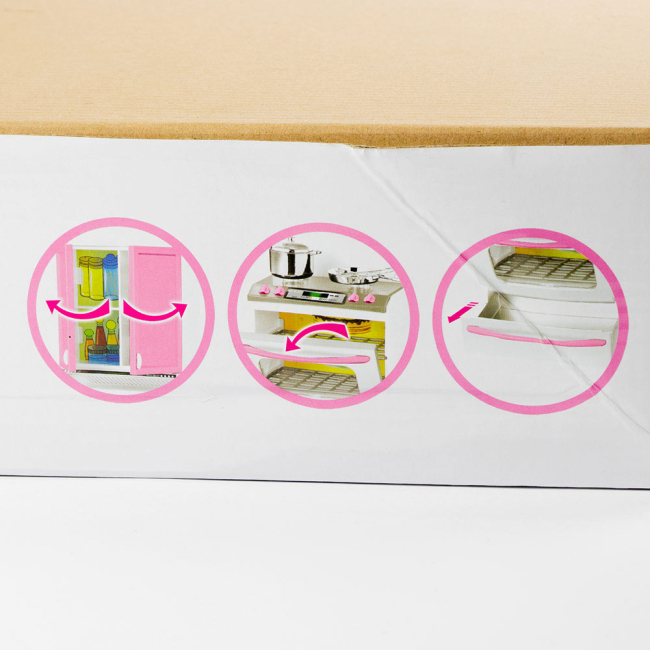 Мебель и домики - Кукольная кухня Qunfeng toys «Маленькая хозяюшка» (26210Р/R)#6