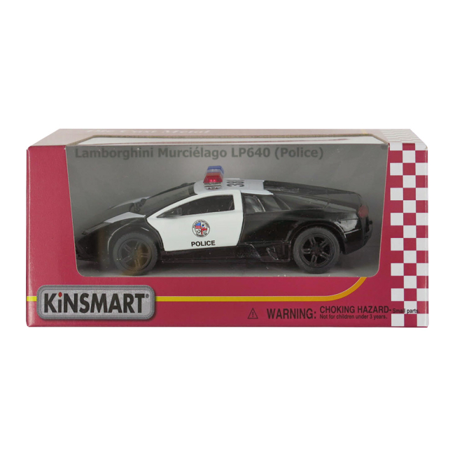 Автомоделі - Іграшка машина металева інерційна Kinsmart Lamborghini Murcielago LP640 у кор (KT5317WP)#2