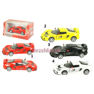 Автомоделі - Іграшка машина металева інерційна Kinsmart Lotus Exige у кор (KT5361W)#2