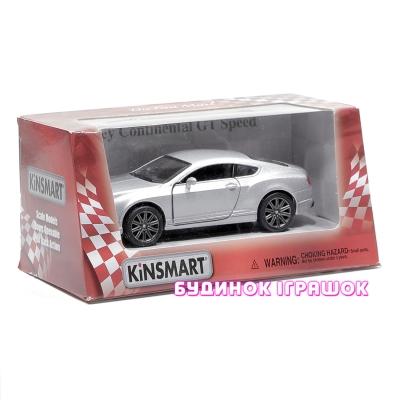 Автомоделі - Іграшка машина металева інерційна Kinsmart Bentley Continental GT Speed у кор (KT5369W)#2