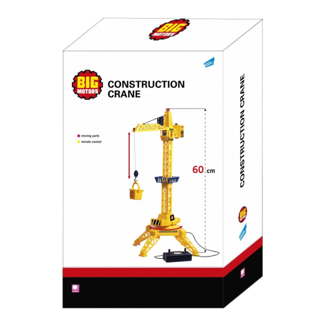 Транспорт і спецтехніка - Іграшка Підйомний кран на дистанційному керуванні Big Motors (9898)#2