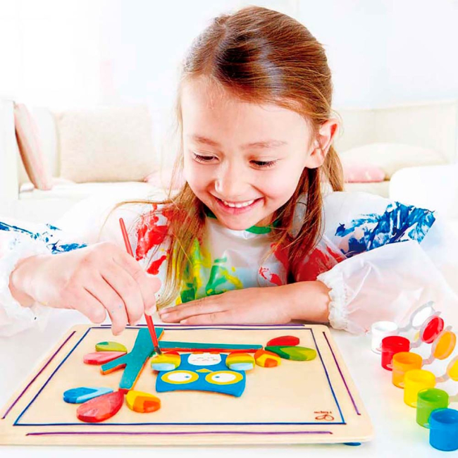 Мозаика - Мозаика для раскрашивания HAPE Сова (E5111)#3