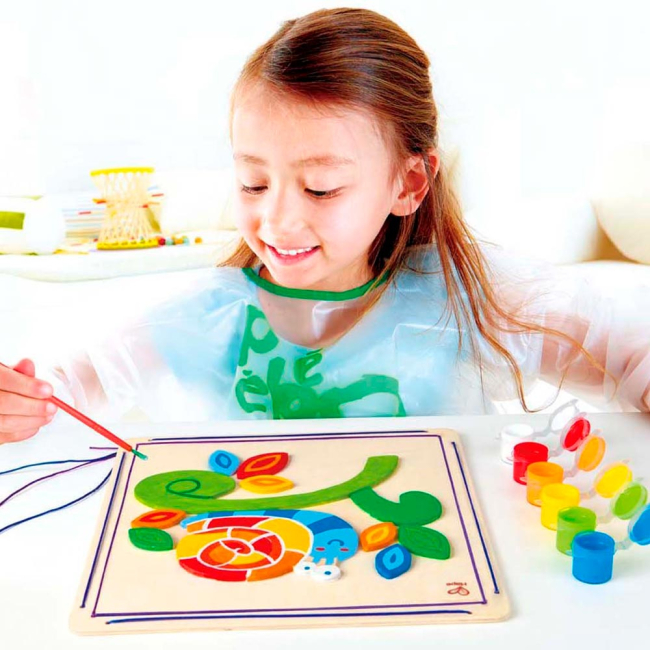 Мозаика - Мозаика для раскрашивания HAPE Улитка (E5112)#3