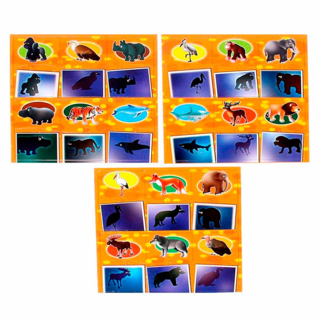 Настільні ігри - Настільна гра Trefl Тварини (1038)#2