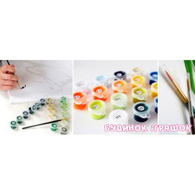 Товары для рисования - Рисование по номерам Тигр Идейка (MG1004)#2