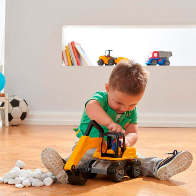 Машинки для малышей - Машинка Lena Экскаватор (4411)#3