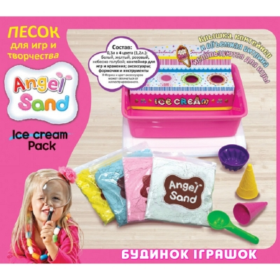 Антистресс игрушки - Набор для творчества Angel Sand Мастерская Мороженого (MA05021)#3