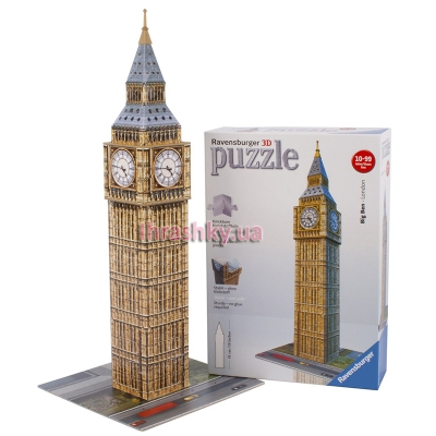 3D-пазли - 3D пазл Біг-Бен Ravensburger (12554)#5