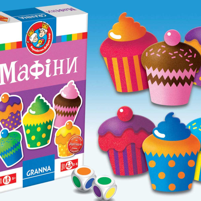 Настольные игры - Настольная игра Granna Маффины (82302)#2