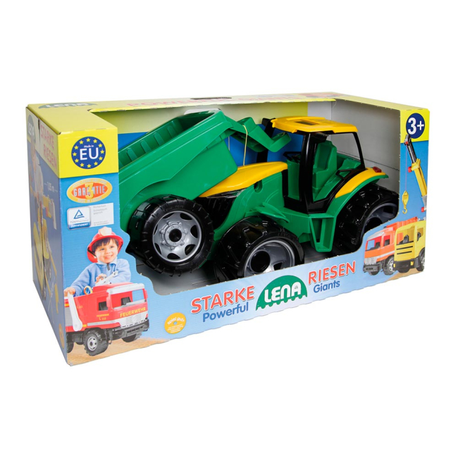 Машинки для малышей - Машинка Lena Трактор с прицепом (2122)#2