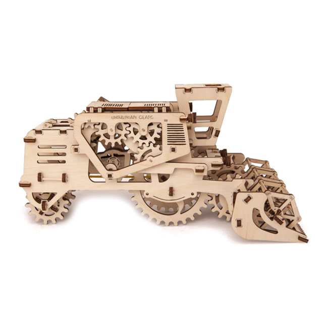 3D-пазлы - Трехмерный пазл Ukrainian gears Комбайн механический (6075906)#2