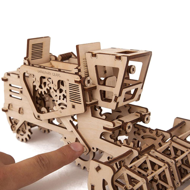 3D-пазлы - Трехмерный пазл Ukrainian gears Комбайн механический (6075906)#4