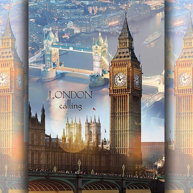 Пазлы - Пазл Лондон на рассвете Trefl (10395)#2