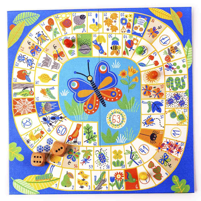 Настільні ігри - Гра DJECO З гусені в метелика (DJ05212)#2