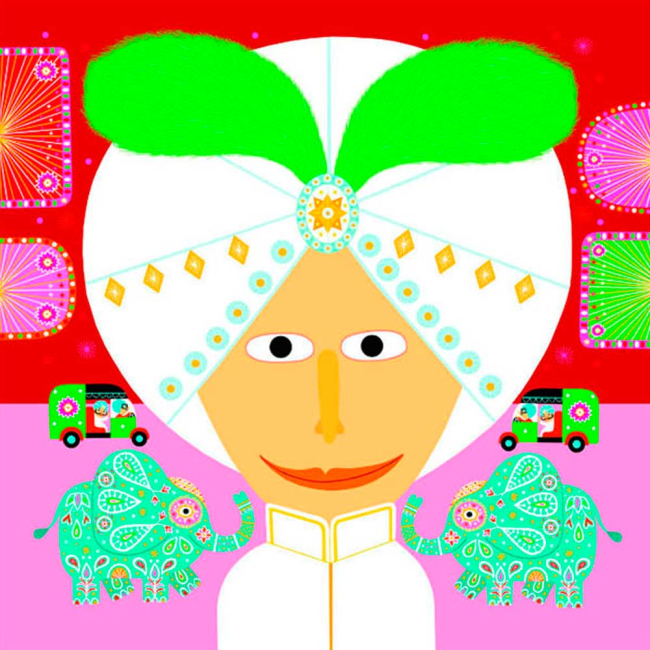 Товари для малювання - Художній  комплект з наклейками DJECO Каламбур (DJ08934)#3