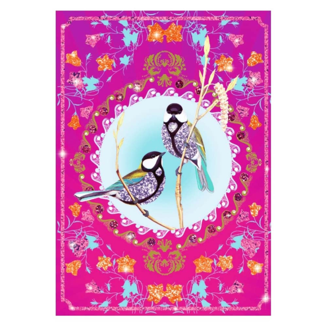 Товары для рисования - Набор для рисования блестками DJECO Птицы с блестками (DJ09501)#2