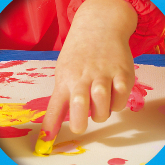 Канцтовары - Набор для творчества Пальчиковые краски SES My first (14413S)#3