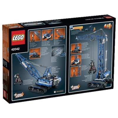 Конструкторы LEGO - Конструктор Гусеничный подъемный кран LEGO Technic (42042)#2