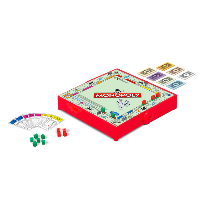 Настільні ігри - Гра настільна Hasbro Games Монополія Grab and Go (B1002)#2