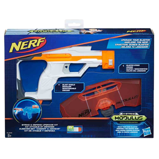 Помповое оружие - Бластер Nerf N-Strike Modulus Защитник (B1536)#2