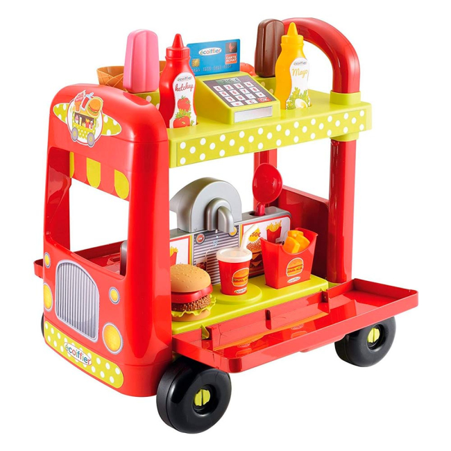 Наборы профессий - Игровой набор Ecoiffier Тележка для продуктов 2 в 1 (001764)#2