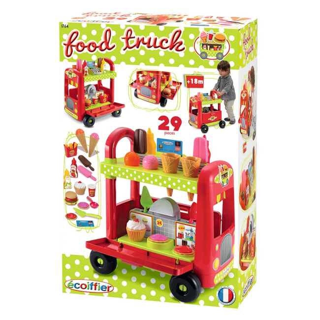 Наборы профессий - Игровой набор Ecoiffier Тележка для продуктов 2 в 1 (001764)#3