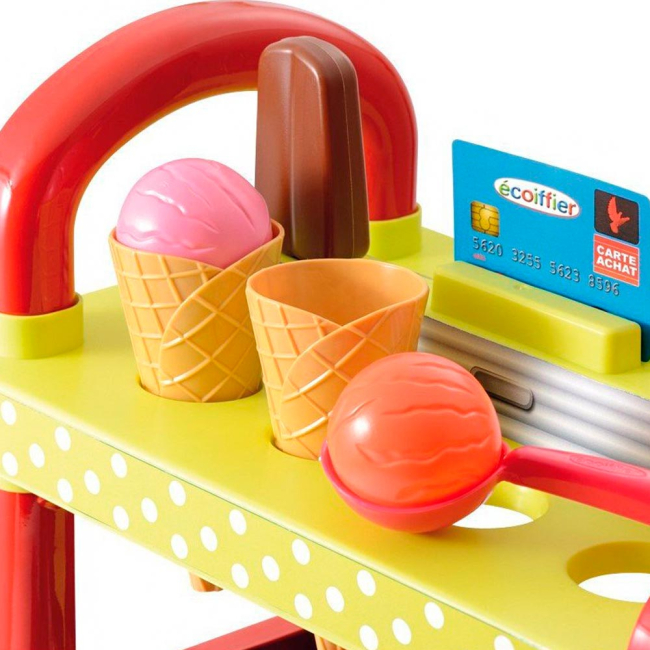 Наборы профессий - Игровой набор Ecoiffier Тележка для продуктов 2 в 1 (001764)#4