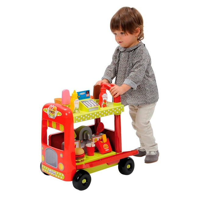 Наборы профессий - Игровой набор Ecoiffier Тележка для продуктов 2 в 1 (001764)#5