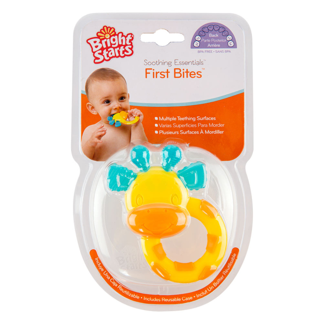 Погремушки, прорезыватели - Прорезыватель Bright Starts Смешной жираф (40008)#2