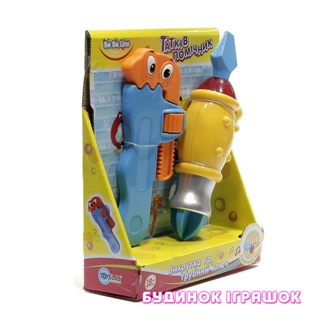 Развивающие игрушки - Развивающая игрушка Отвертка и трубный ключ BeBeLino (57065)#5