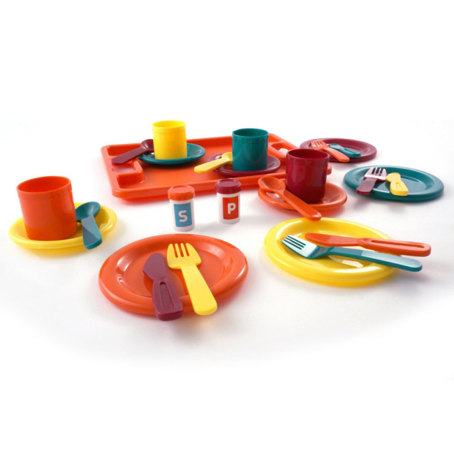 Детские кухни и бытовая техника - Игровой набор Званый ужин Battat (BT2428Z)#3