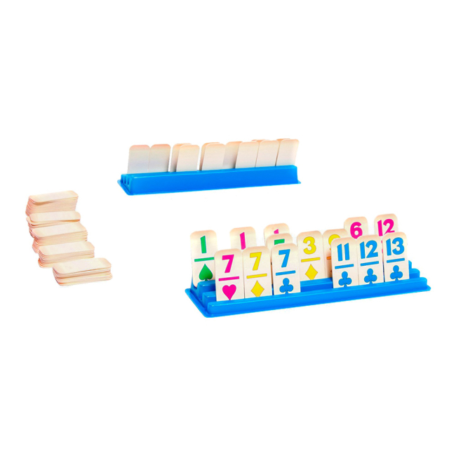 Настільні ігри - Настільна гра Руммі: дорожня версія Tactic (2743)#2