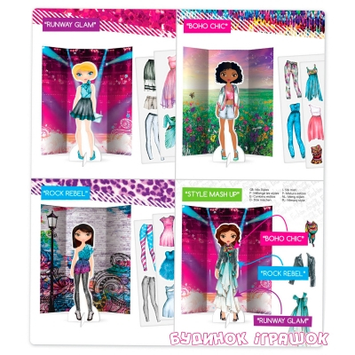 Набори для творчості - Набір для творчості Fashion Angels Серія Класика Вдягни ляльку (11910)#5