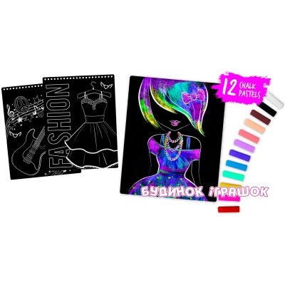 Товары для рисования - Набор для творчества Fashion Angels Пастель (11923)#2