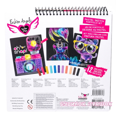 Товары для рисования - Набор для творчества Fashion Angels Пастель (11923)#4
