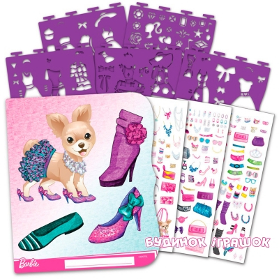 Наборы для творчества - Набор для творчества Наклейки Fashion Angels Barbie (22342)#2
