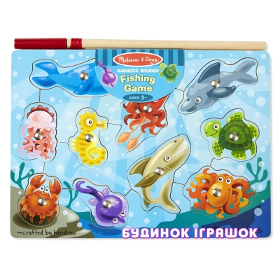 Розвивальні іграшки - Магнітний пазл Melіssa & Doug Рибалка (MD13778)#2