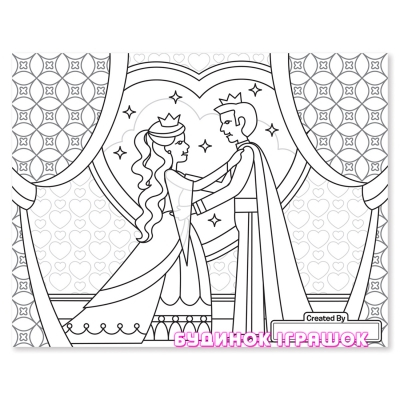 Товари для малювання - Набір розмальовок Принцеса фея (MD4263)#3