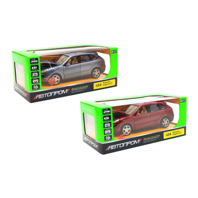 Автомоделі - Автомодель Porsche Cayenne S Автопром (68241A)#2