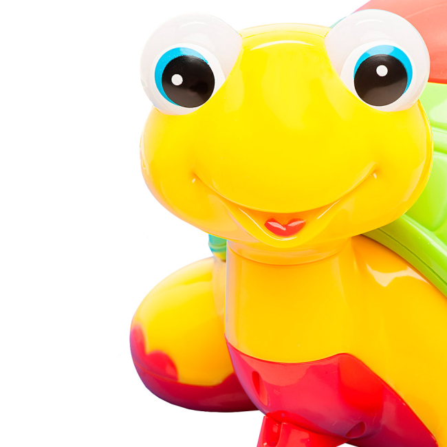 Развивающие игрушки - Каталка-сортер Kiddieland Черепаха Знайко на украинском (MM-1009-2) (53470)#3