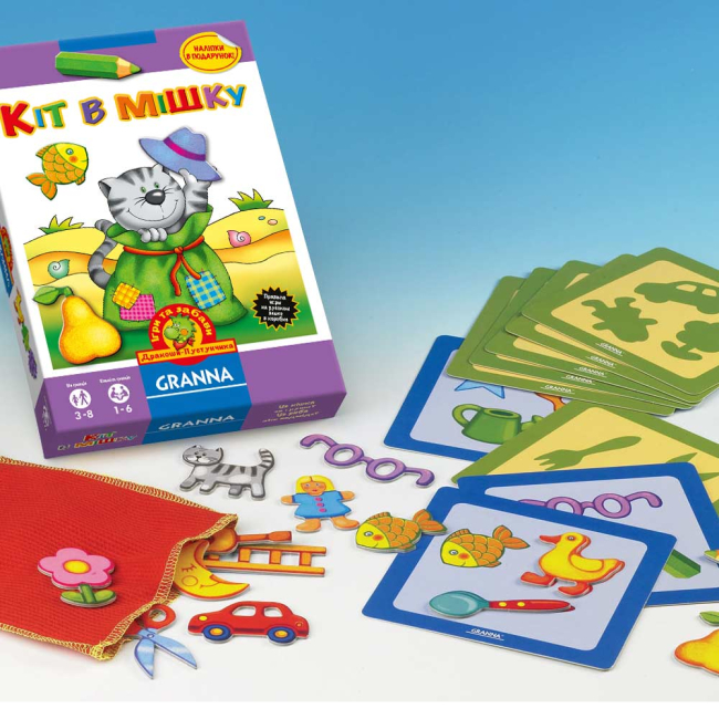 Настольные игры - Настольная игра Granna Кот в мешке (81817)#2