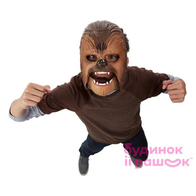 Костюми та маски - Ігровий набір Маска Чубаккі зі звуком Star Wars (B3226)#4