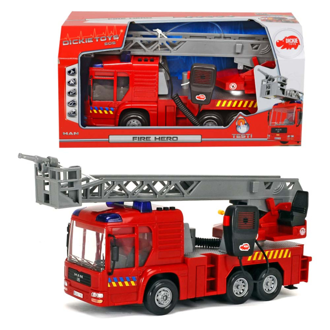 Транспорт и спецтехника - Машина пожарная со звуковыми световыми и водными эффектами (3716003)#5