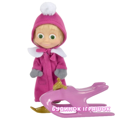 Ляльки - Лялька Маша і Ведмідь Маша з санками (9301681)#2