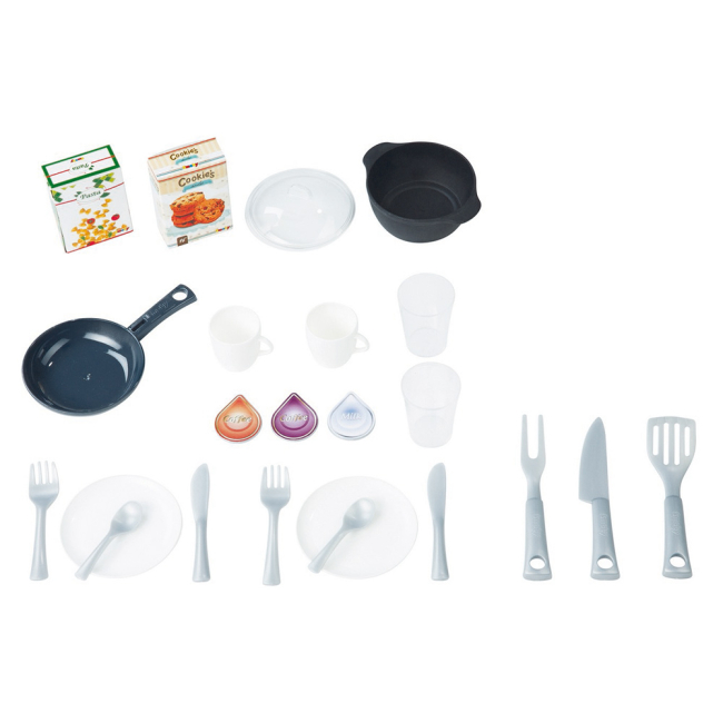 Детские кухни и бытовая техника - Игровой набор Интерактивная кухня Bon Appetit с аксессуарами Smoby (310800)#5