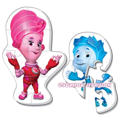 Пазлы - Настольная игра Макси Пазлы Vladi Toys Фиксики (VT1108-02)#2